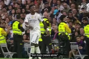 火力全开！维尼修斯赛中嘲讽亚马尔：只是回传就行